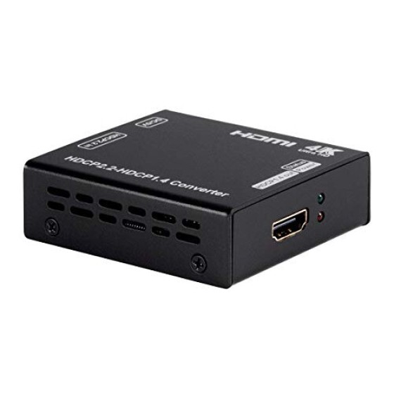 Blackbird 4K Pro HDCP Converter - 2.2 to 1.4, supports 4K@60Hz, Deep Color, DTS-HD Master Audio, Dolby TrueHD, LPCM, Plug and Play, Portable.